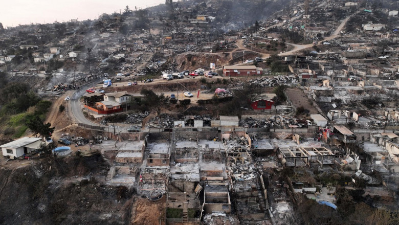 Photo of foto | Incendiile fac prăpăd în Chile. Bilanțul morților a crescut la 112
